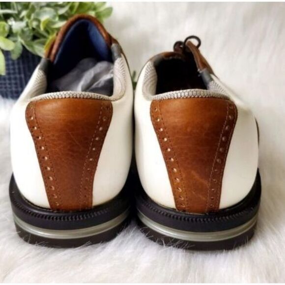 Footjoy Gel Fusion Golf Shoes Size 12 Opti-Flex IntelliTemp White Outdoor Mens - Picture 5 of 13